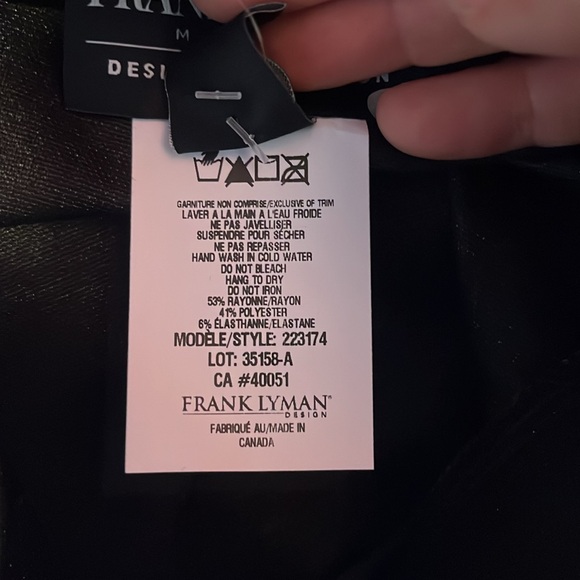 Frank Lyman leopard pencil skirt - Picture 3 of 3